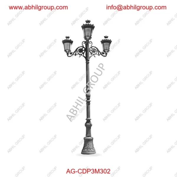 Cast-iron-decorative-pole-AG-CDP3M302