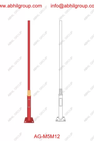 Clourfull-Tubular-Street-Light-Pole-AG-M5M12