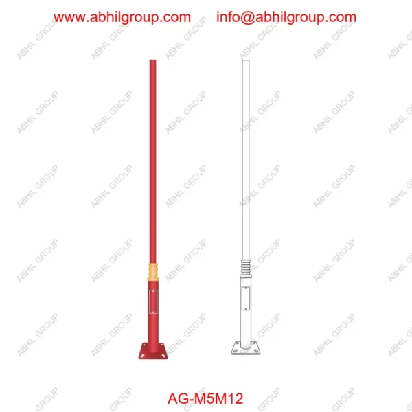 Clourfull-Tubular-Street-Light-Pole-AG-M5M12